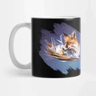 FOX YOU galaxy blue Mug